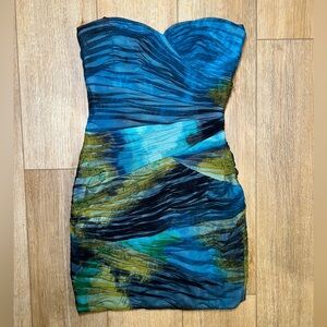 BCBG strapless dress